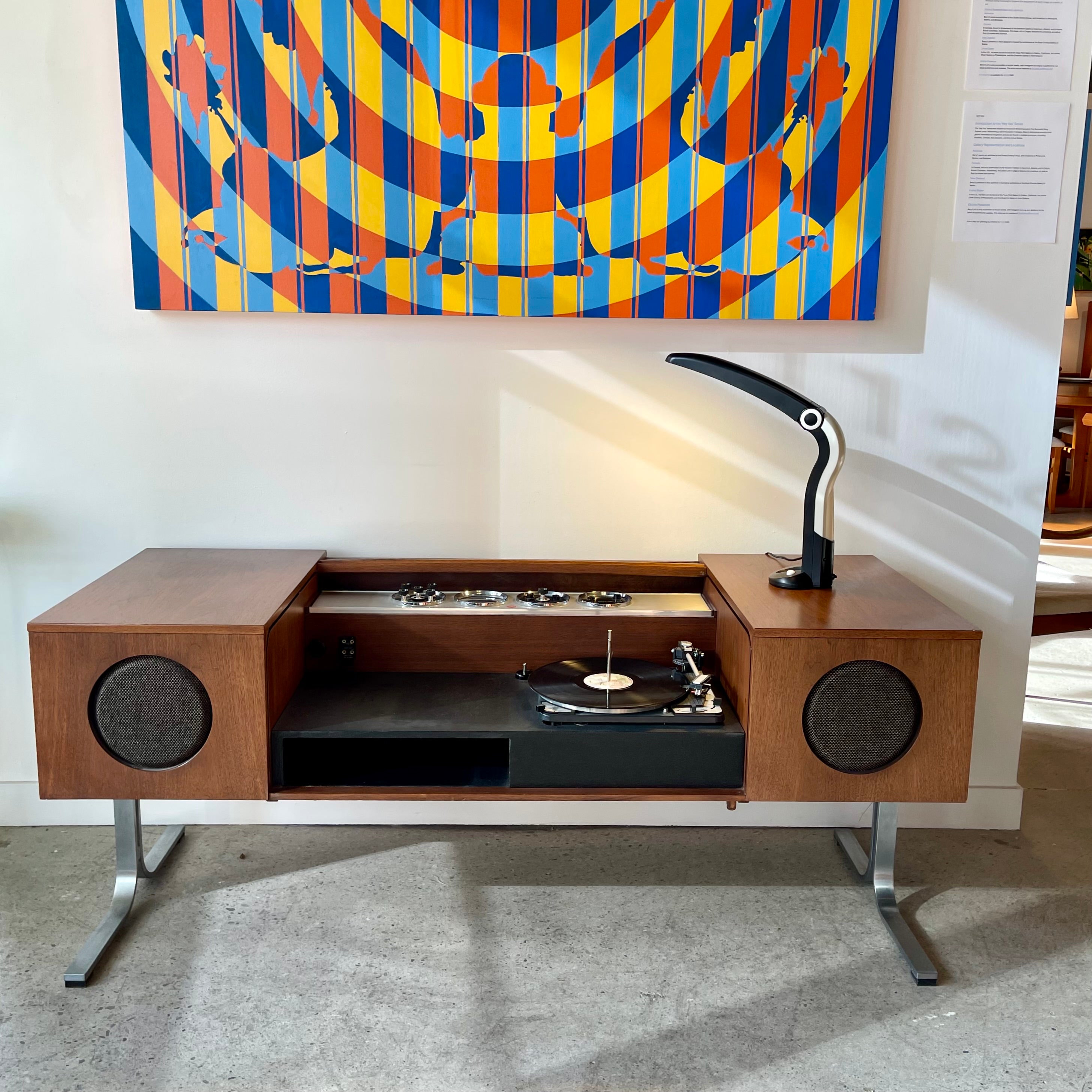 Space Age Electrohome Circa 75 Stereo Console