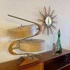 Vintage Atomic Starburst Clock