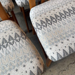 Load image into Gallery viewer, Set of Six Solid Teak Dining Chairs
