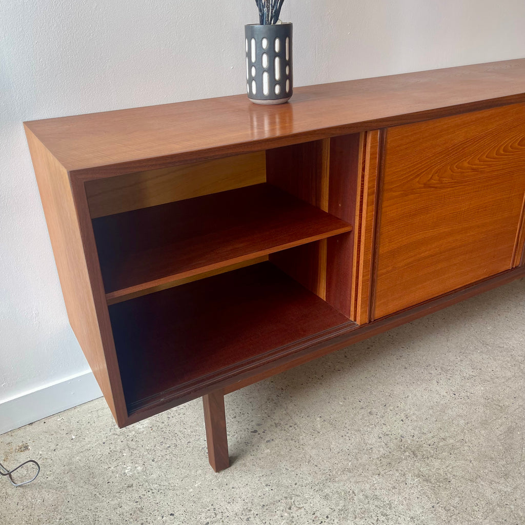Midcentury Modern Teak RS. Associates Credenza