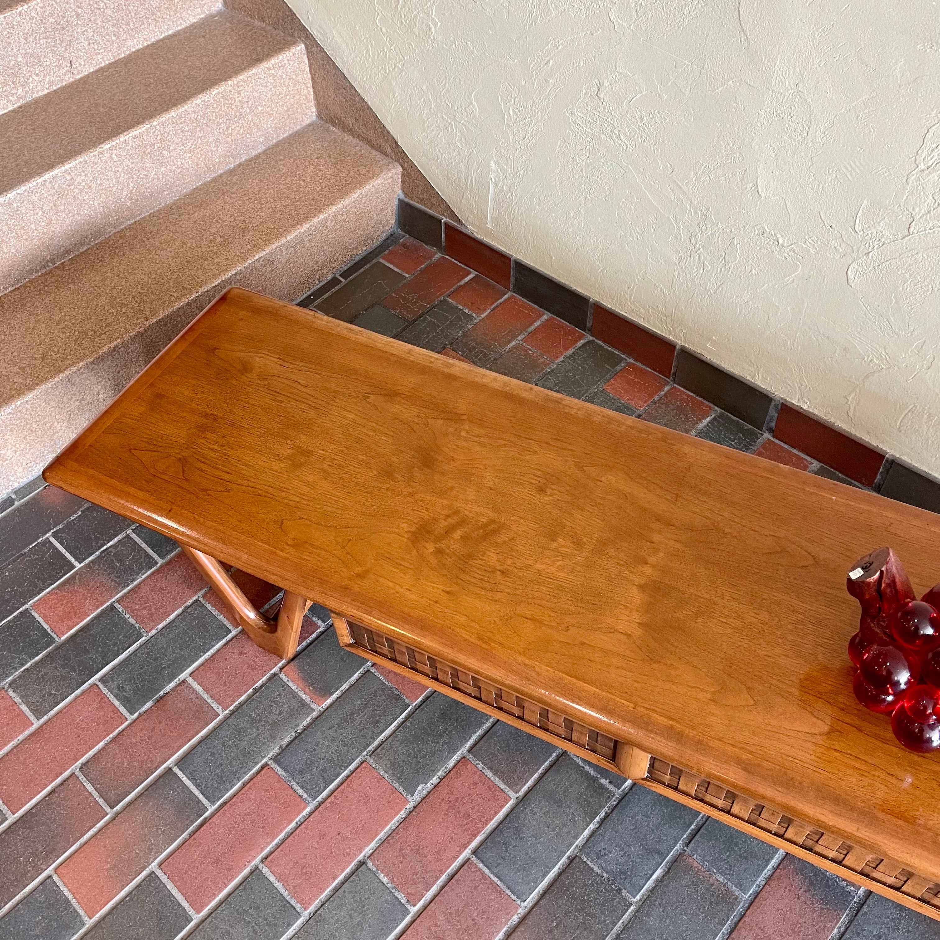 Mid Century Modern Walnut Coffee Table by LANE | Mr. Mansfield Vintage 