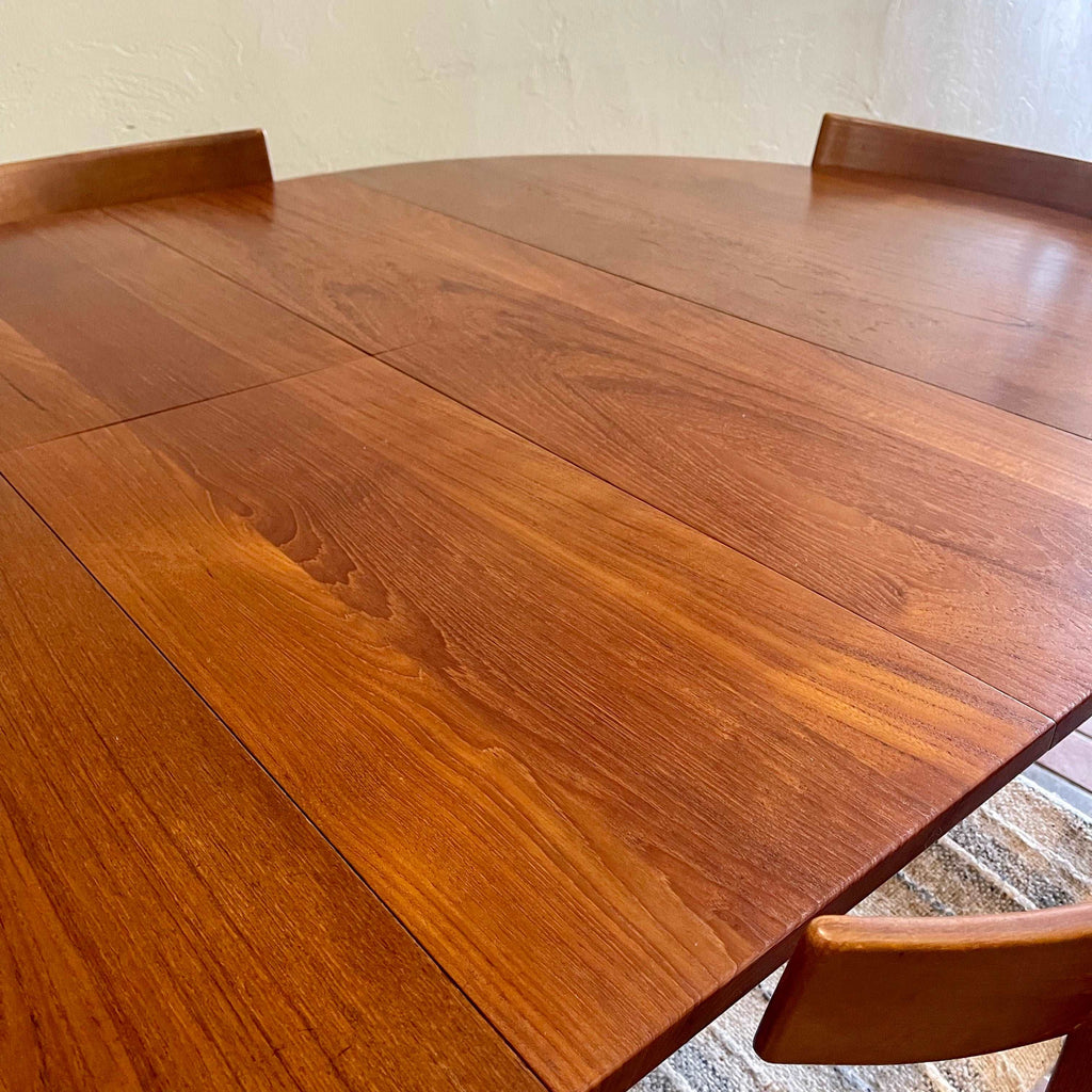 Dining Chairs and Dining Table Set By Inger Klingenberg for France and Son, Denmark | Mr. Mansfield Vintage