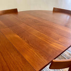 Dining Chairs and Dining Table Set By Inger Klingenberg for France and Son, Denmark | Mr. Mansfield Vintage
