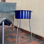 Load image into Gallery viewer, Vintage IKEA Hatten Table Transparent Blue Designed  by Ehlen Johansson