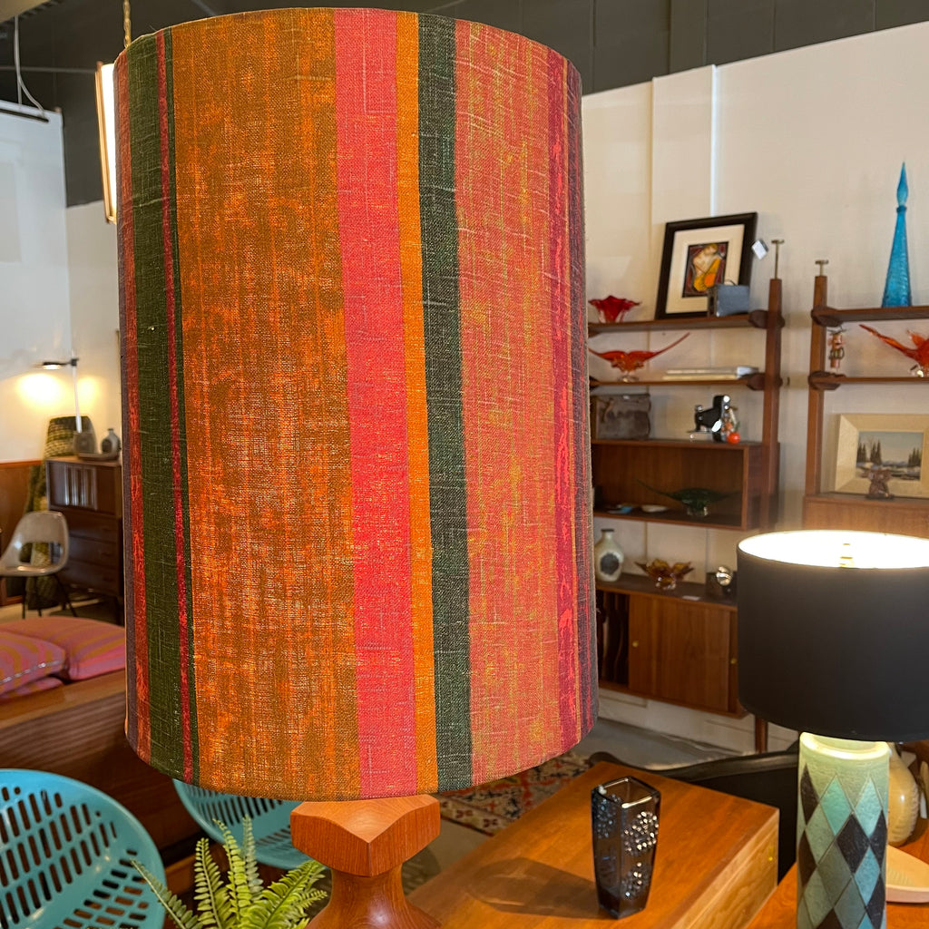 Solid Teak Mid-Century Modern Lamp