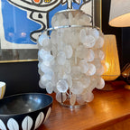 Verpan Fun 2TM Shell Table Lamp by Verner Panton