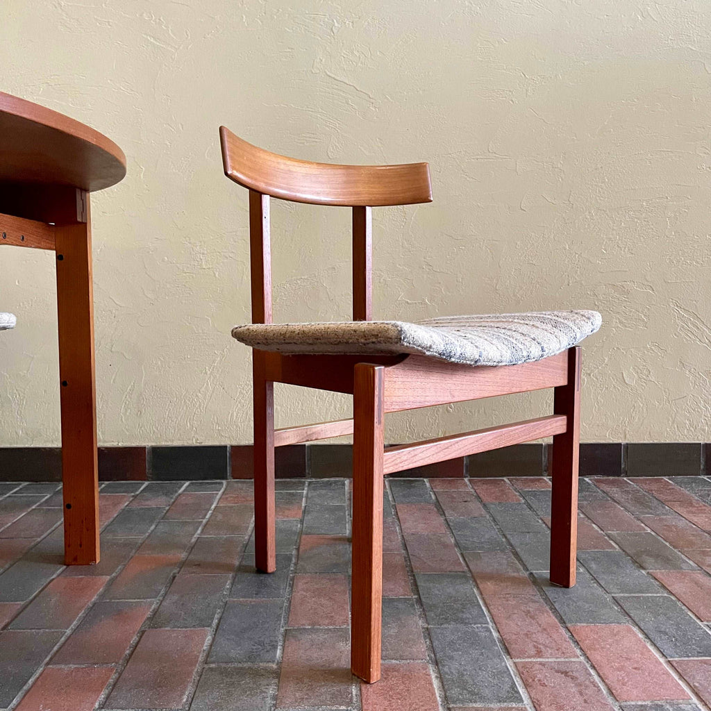 Dining Chairs and Dining Table Set By Inger Klingenberg for France and Son, Denmark | Mr. Mansfield Vintage