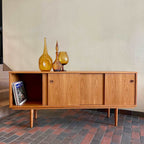 Mid Century Danish Teak Sideboard Credenza | Mr. Mansfield Vintage 