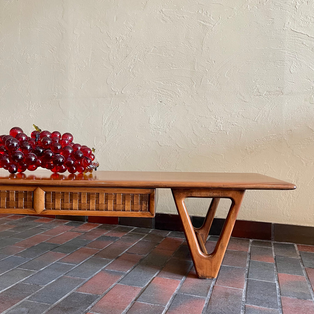 Mid Century Modern Walnut Coffee Table by LANE | Mr. Mansfield Vintage 