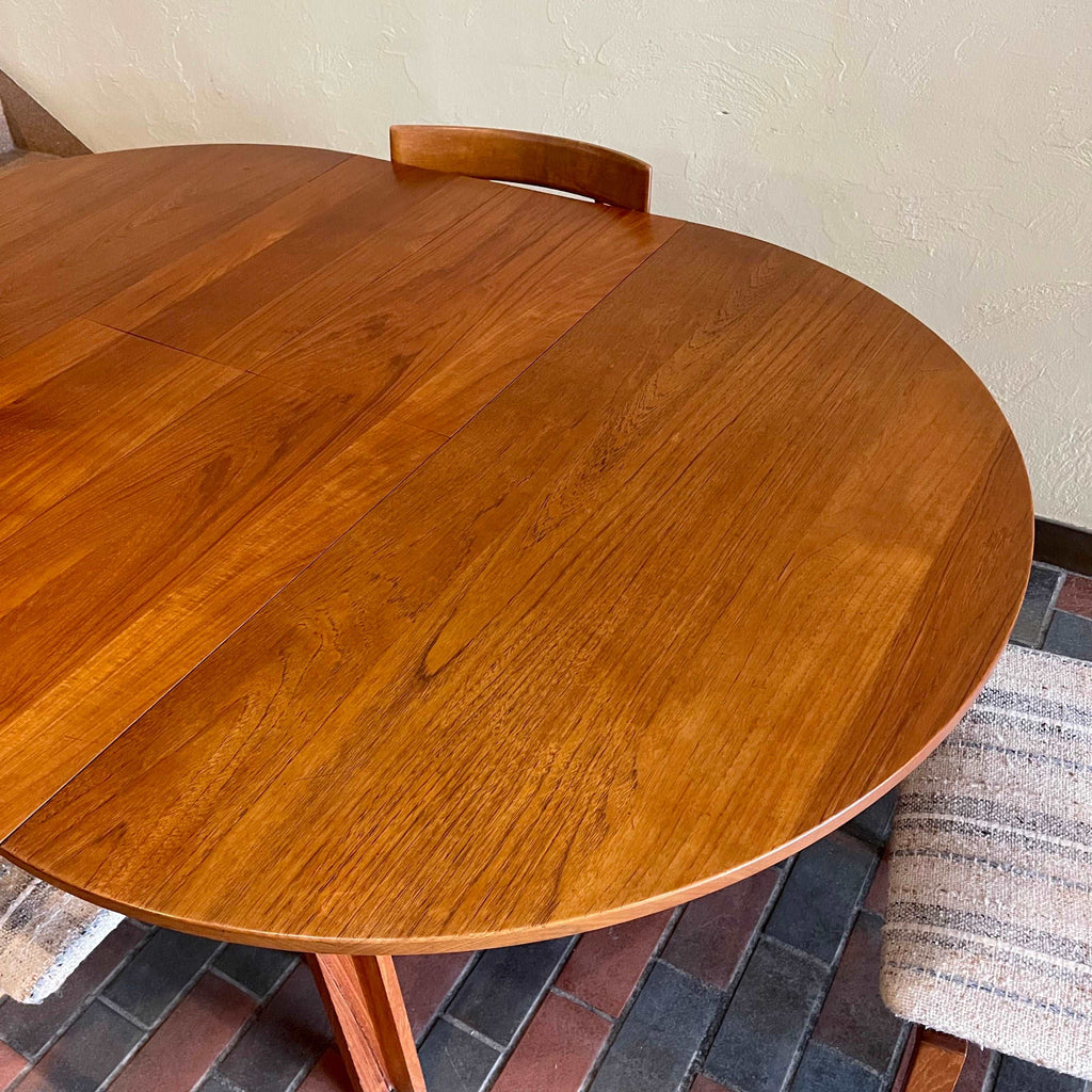 Dining Chairs and Dining Table Set By Inger Klingenberg for France and Son, Denmark | Mr. Mansfield Vintage