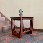 Mid Century Teak "ASTRO" Nesting Tables by G Plan | Mr. Mansfield Vintage 