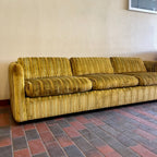 Vintage Golden Velvet Sofa | Mr. Mansfield Vintage