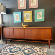 German Mid Century Modern Teak Sideboard by BARTELS | Mr. Mansfield Vintage 