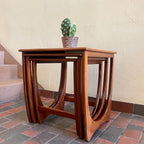 Mid Century Teak "ASTRO" Nesting Tables by G Plan | Mr. Mansfield Vintage 