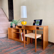  Vintage Expandable Entertainment Unit and Desk | Mr. Mansfield Vintage |