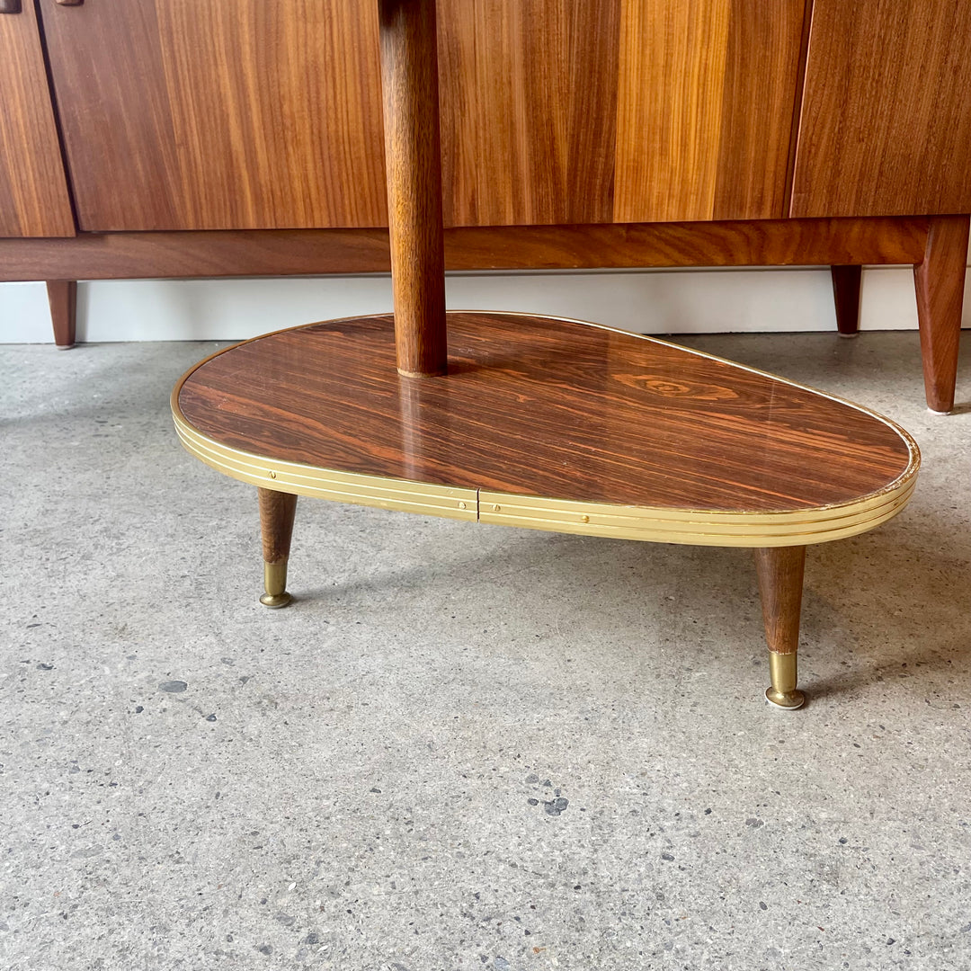 1950s Atomic Floor-To-Ceiling German Plant Stand