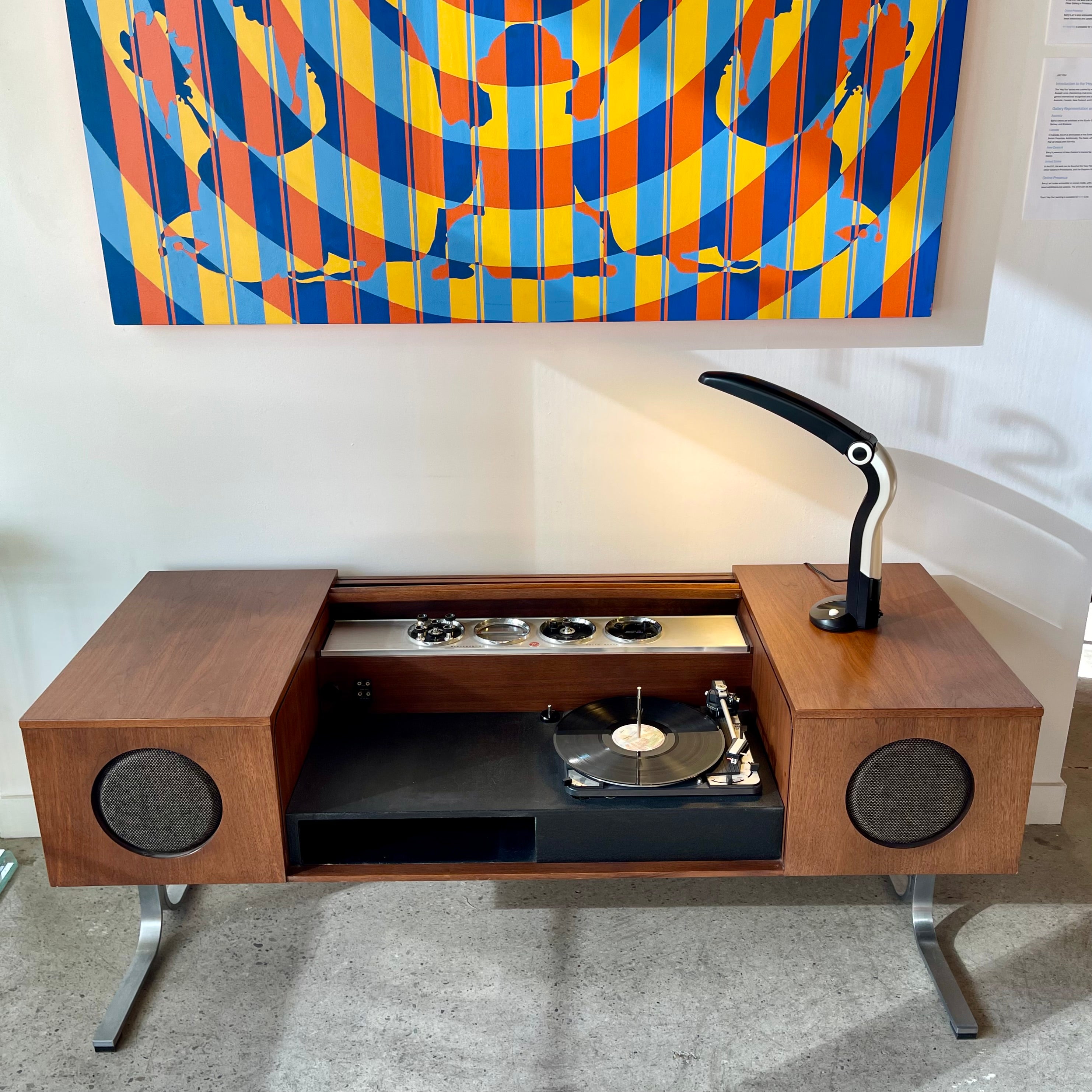 Space Age Electrohome Circa 75 Stereo Console