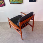 1960s Lounge Chair Designed by Grete Jalk for P. Jeppesen Made in Denmark