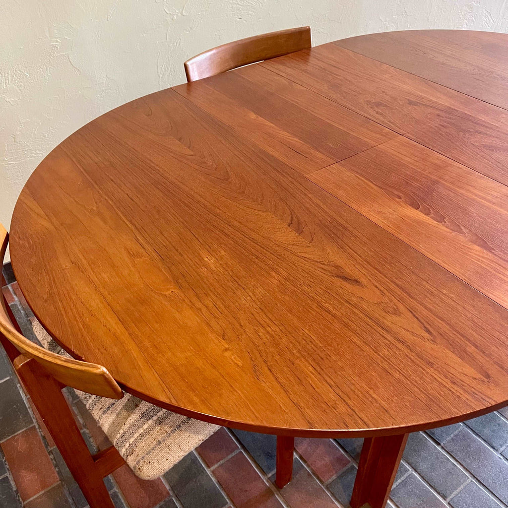 Dining Chairs and Dining Table Set By Inger Klingenberg for France and Son, Denmark | Mr. Mansfield Vintage