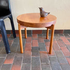 Mid Century Flip Top Teak Side Table for Dux of Sweden by Jens Quistgaard | Mr. Mansfield Vintage 
