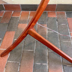 Mid Century Modern  Solid Danish Teak Arc Floor Lamp | Mr. Mansfield Vintage 