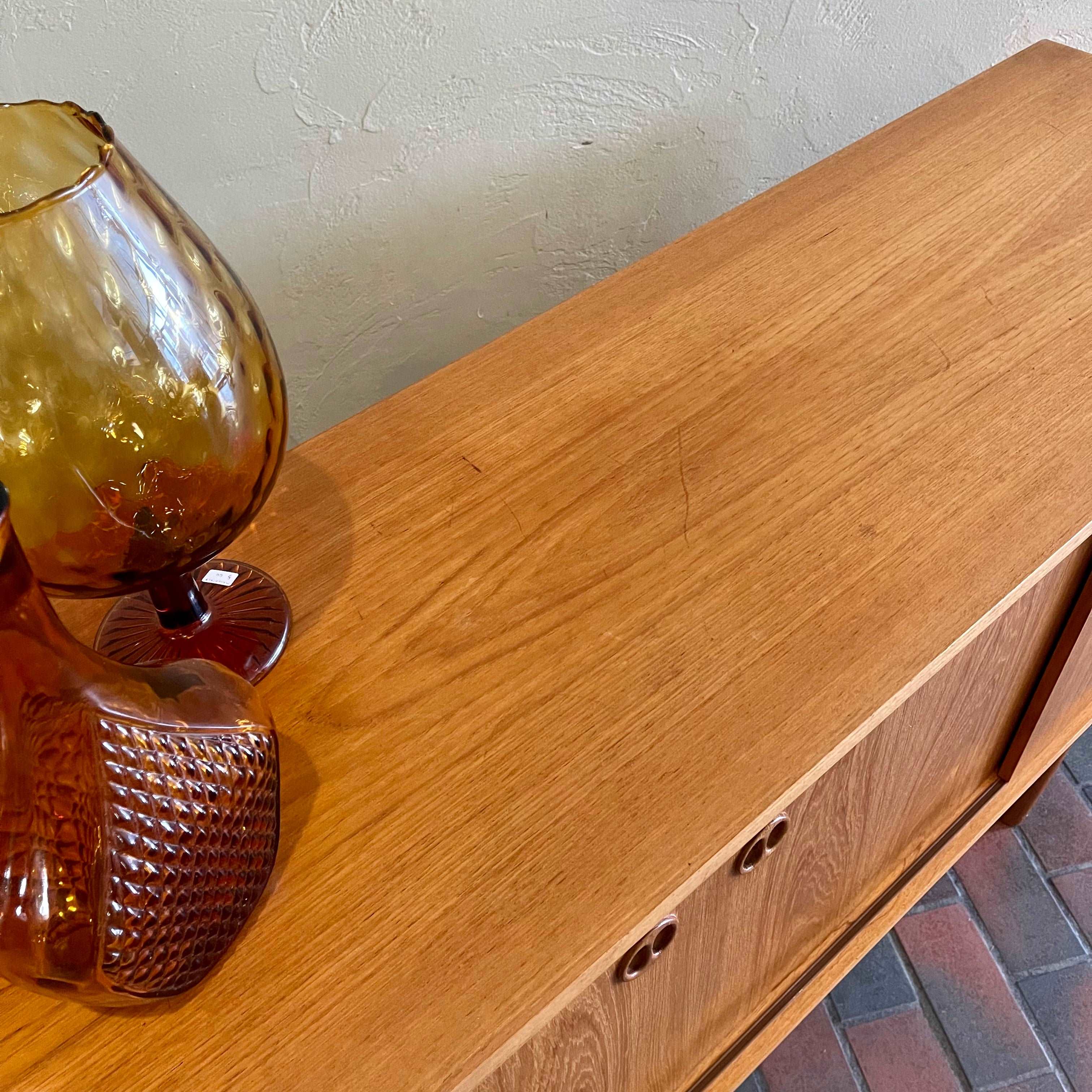 Mid Century Danish Teak Sideboard | Credenza