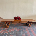 Mid Century Modern Walnut Coffee Table by LANE | Mr. Mansfield Vintage 