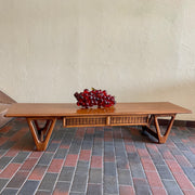 Mid Century Modern Walnut Coffee Table by LANE | Mr. Mansfield Vintage 