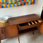 Mid-century Imperial Credenza | Solid Afromosia