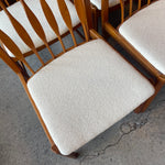Load image into Gallery viewer, Set of Six Solid Teak Dining Chairs
