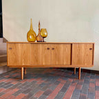 Mid Century Danish Teak Sideboard Credenza | Mr. Mansfield Vintage 