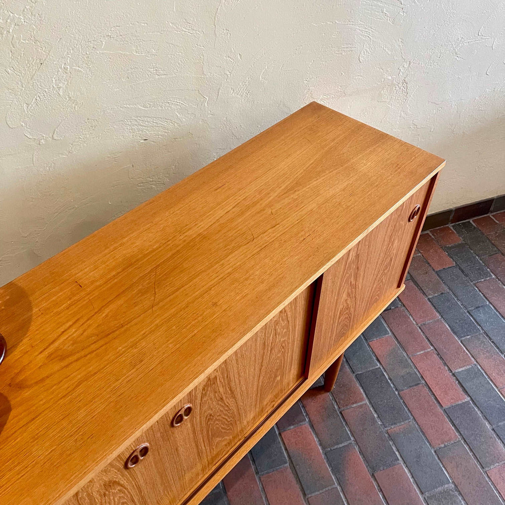 Mid Century Danish Teak Sideboard | Credenza