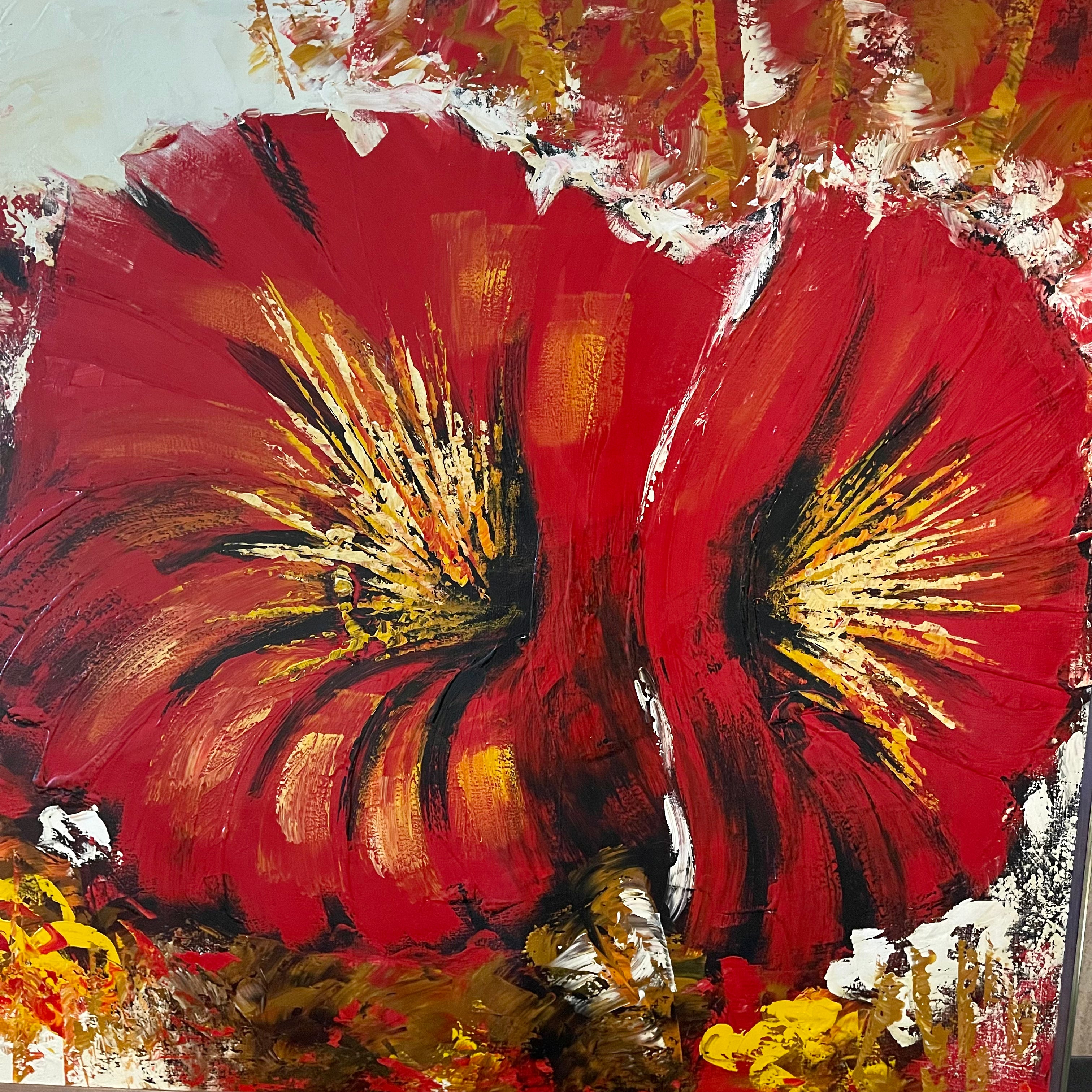 Carlo Of Hollywood Mid Century Modern Painting