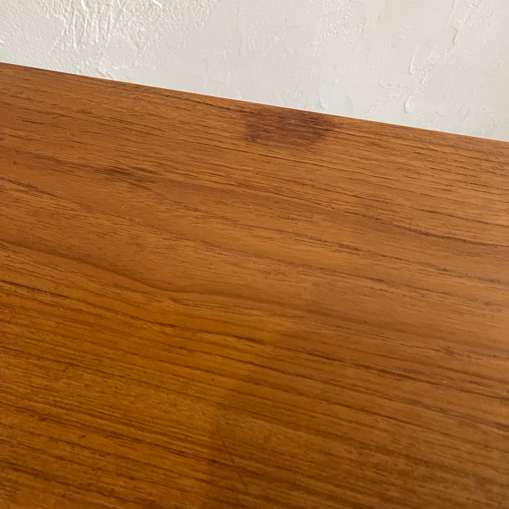 Two Tier Teak Danish Modern Sideboard | Credenza