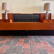 Mid Century RS Associates Teak Queen / Double Bed | Mr.Mansfield Vintage 