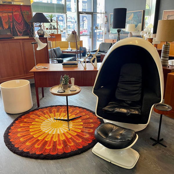  Mid Century Modern Scandinavian Starburst Raya Rug | Mr. Mansfield Vintage 