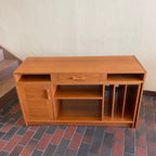  Vintage Expandable Entertainment Unit and Desk | Mr. Mansfield Vintage 