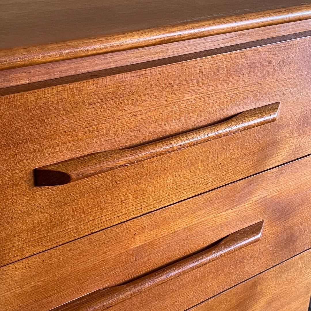 Teak Chest of 3 Drawers | Dresser Mr. Mansfield Vintage 