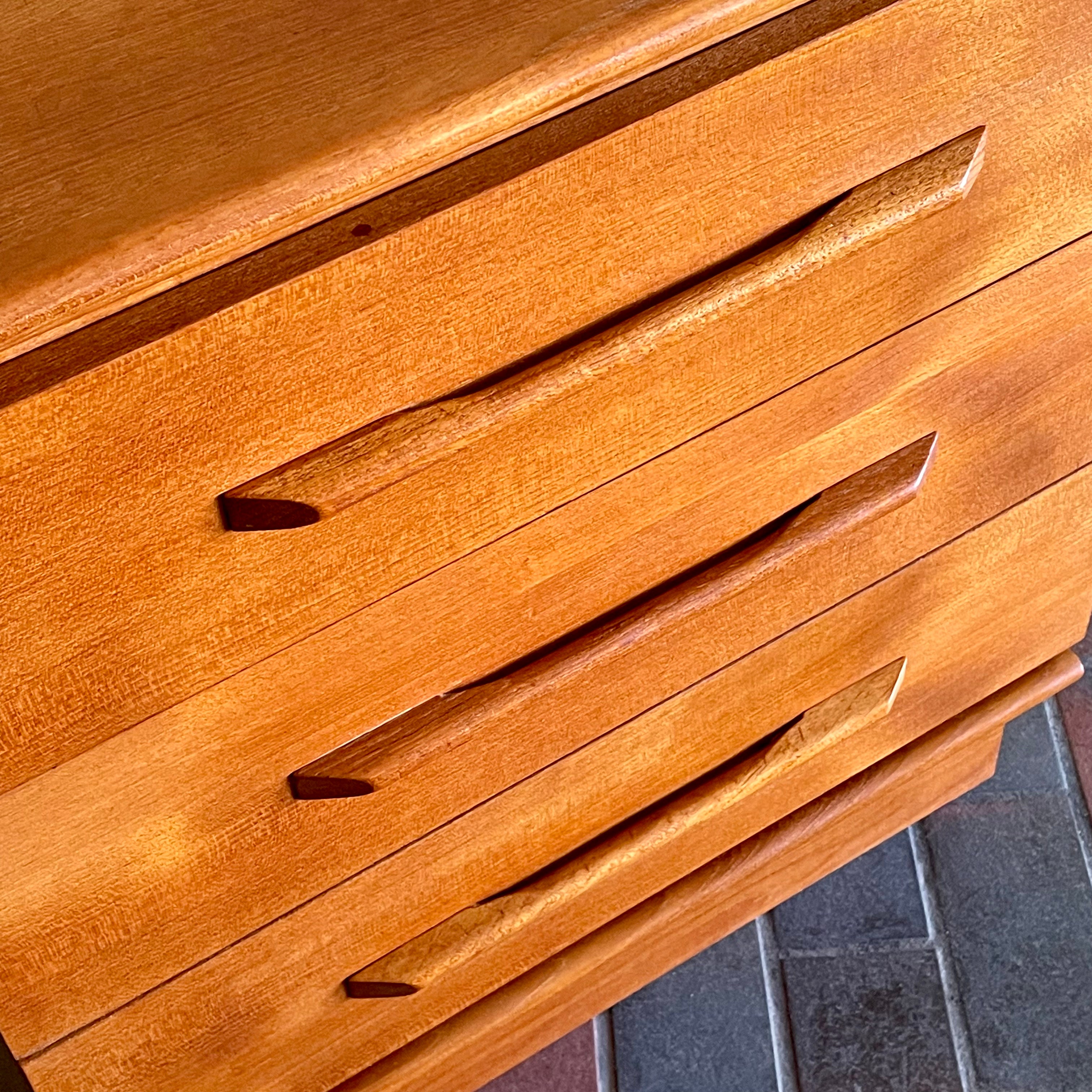 Teak Chest of 3 Drawers | Dresser Mr. Mansfield Vintage 