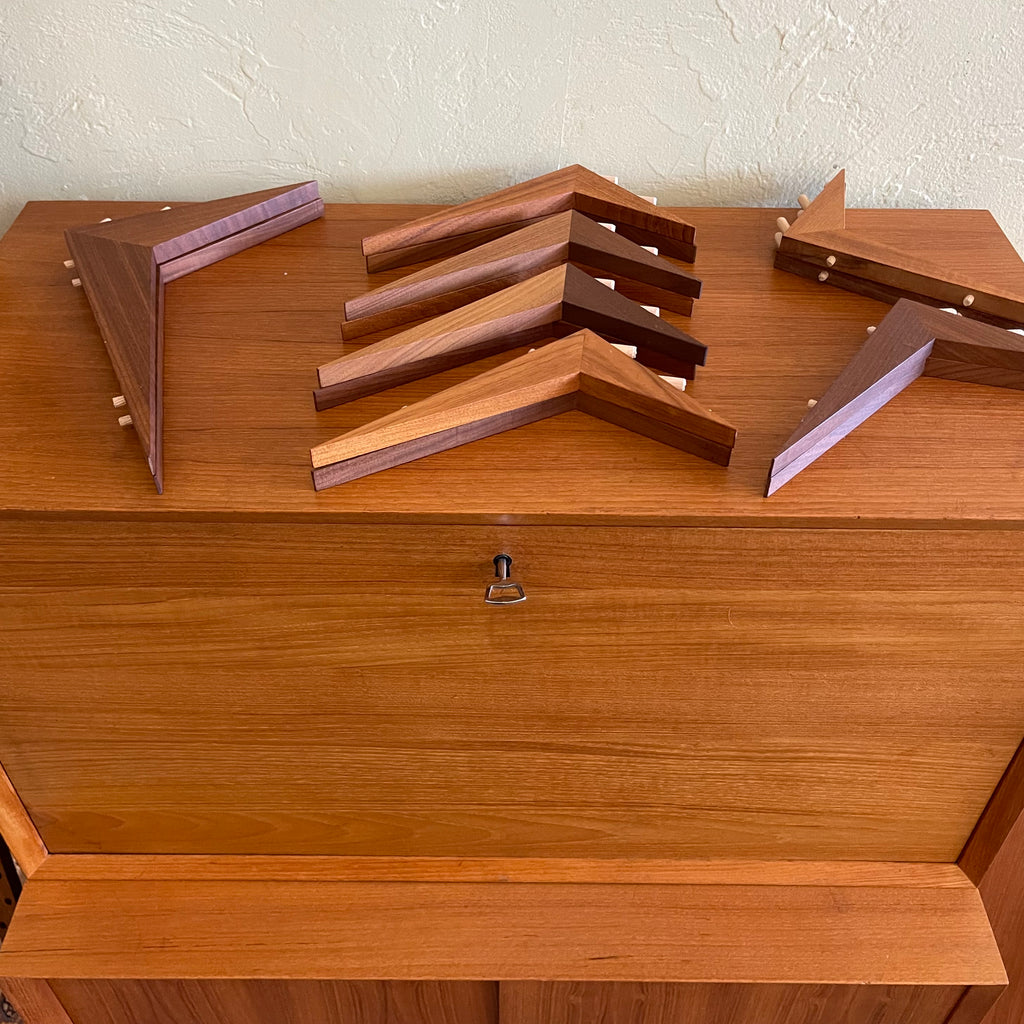 Mid-Century Teak System Cado Wall Unit By Poul Cadovius | Mr. Mansfield Vintage Furniture Calgary 