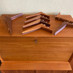 Mid-Century Teak System Cado Wall Unit By Poul Cadovius | Mr. Mansfield Vintage Furniture Calgary 