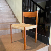 Mid Century Danish Teak & Papercord Chair | Mr. Mansfield Vintage 