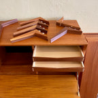 Mid-Century Teak System Cado Wall Unit By Poul Cadovius | Mr. Mansfield Vintage Furniture Calgary 