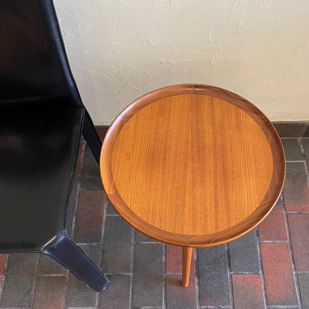 Mid Century Danish Occasional Side Table by Anton Kildeberg 1967 | Mr. Mansfield Vintage