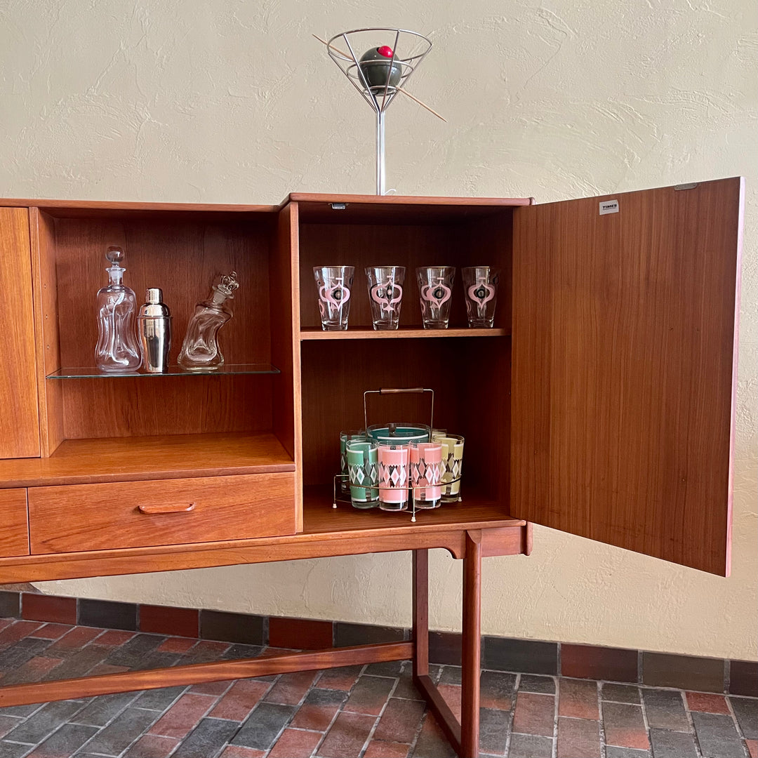 Vintage Teak Bar | Drinks Cabinet by Nathan, UK