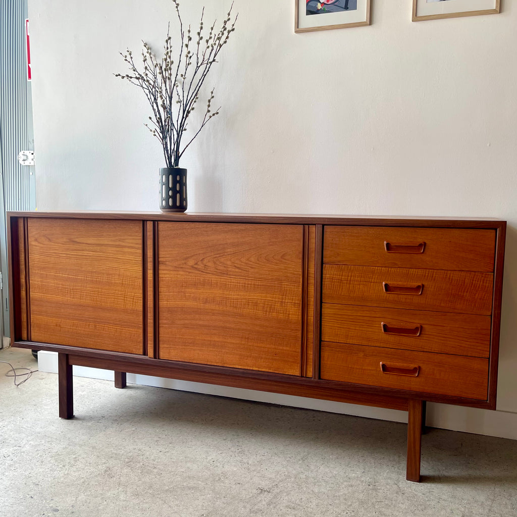 Midcentury Modern Teak RS. Associates Credenza