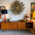Axel Christiansen sideboard with long Danish modern profile