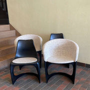 4 Stacking Danish Dining Chairs by Steen Ostergaard Cado