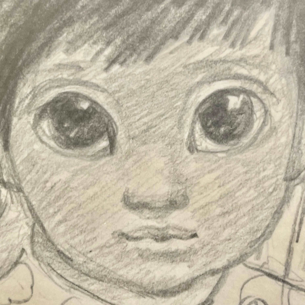 A Drawing by Margaret Keane