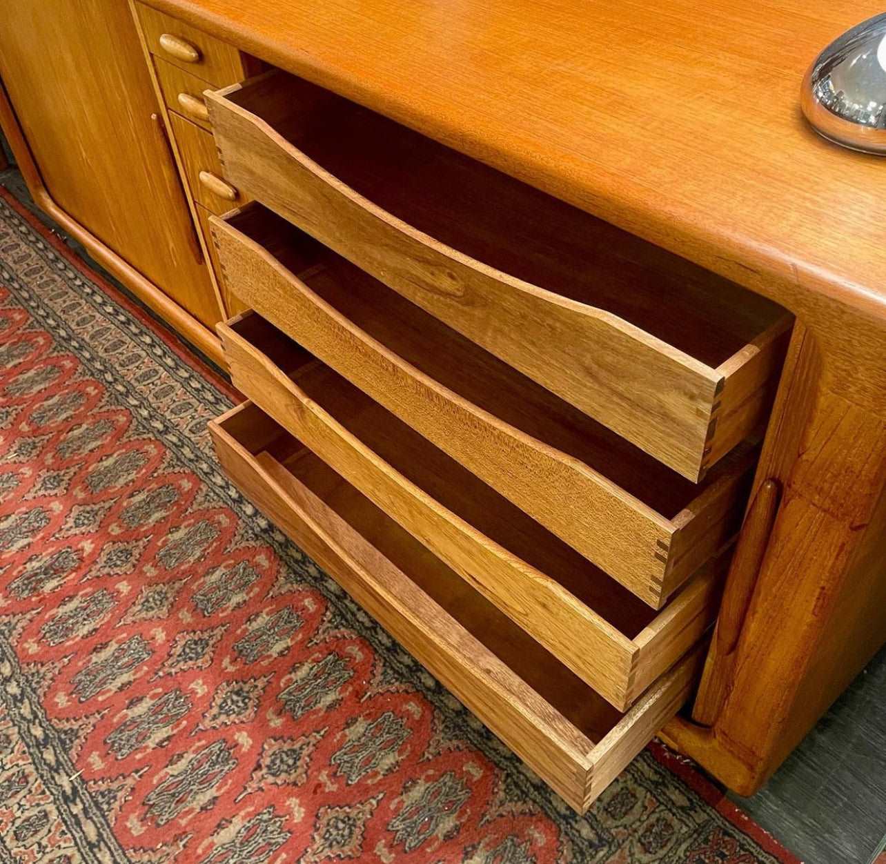 DYRLUND Teak Credenza / Dresser - Mr. Mansfield Vintage